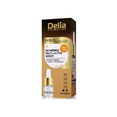 Delia Gold & Collagen Rich Care protivráskové rozjasňující sérum 10 ml – Zbozi.Blesk.cz