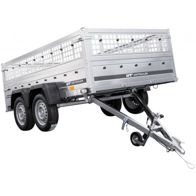 UNITRAILER GARDEN 265/2 KIPP s pletivovými bočnicemi – Zboží Mobilmania