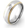 Prsteny Steel Edge snubní prsteny MCRSS010