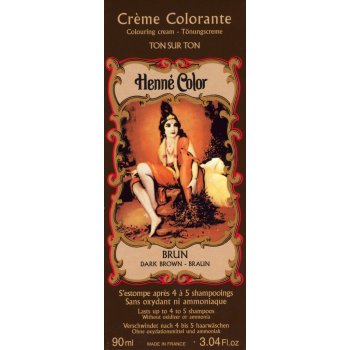 Henné Color tónovací přeliv z henny hnědá 90 ml