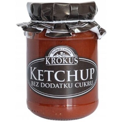 Krokus KEČUP BEZ CUKRU 180 G – Zboží Dáma