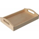 ČistéDřevo Dřevěný servírovací tác 30x20cm – Zbozi.Blesk.cz