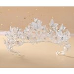 B-Top postříbřená korunka do vlasů s motýlky – Zboží Dáma