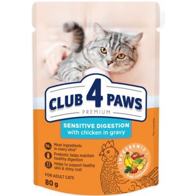 Club 4 Paws Premium Sensitive digestion 80 g