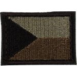 Textilní nášivka Vlajka ČR 35x25 mm - písková, A.C.M. – Hledejceny.cz