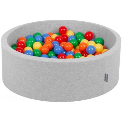Divio Dětský suchý bazén 90x30 s míčky barevné 300 míčků – Zboží Mobilmania