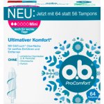 O.B. tampóny ProComfort Mini 64 ks – Zboží Mobilmania