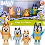 BLUEY A BINGO RODINA BLUEY CHILLI BANDIT TÁTA MAMINKA – Zboží Dáma