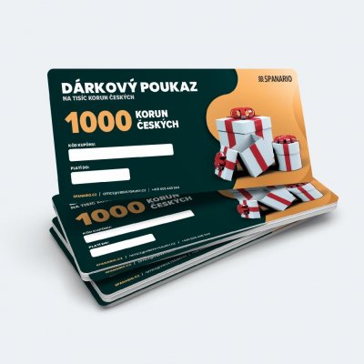 Elektronický dárkový poukaz - 1000 Kč – Zbozi.Blesk.cz