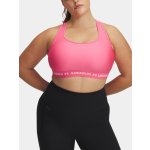 Under Armour Crossback Mid Bra& Růžová – Zboží Mobilmania