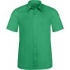 Pánská Košile Kariban pánská košile s krátkým rukávem Eso Kelly zelená