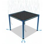Lanit Plast hliníková bioklimatická pergola Premium Plus 3 x 3 m elektrická LG4091 – Sleviste.cz