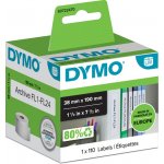 Dymo 190mm x 38mm, bílé, 110 etiket, S0722470 – Zboží Dáma