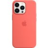 Pouzdro a kryt na mobilní telefon Apple Apple iPhone 13 Pro Silicone Case with MagSafe Pink Pomelo MM2E3ZM/A