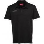 CCM Pánské tričko Fitted Polo Black – Zboží Dáma