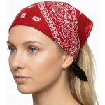 Bandana šátek červený – Zboží Dáma