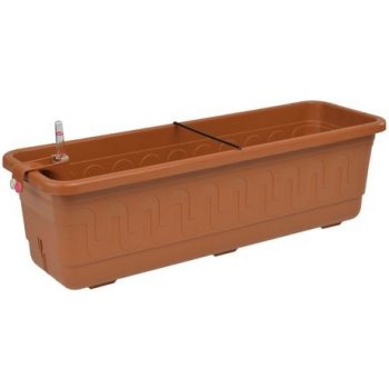 Plastkon Samozavlažovací Truhlík FANTAZIE teracota 60 x 19 x 18 cm