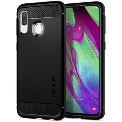 Pouzdro Spigen Rugged Armor Samsung Galaxy S20+, černé – Zboží Mobilmania