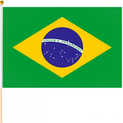 Brazílie vlajka 45x30cm – Hledejceny.cz