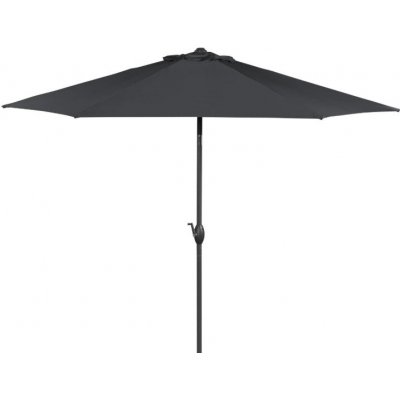 CountrySide HG-01768D Slunečník s kličkou 294 cm antracit – Zboží Dáma