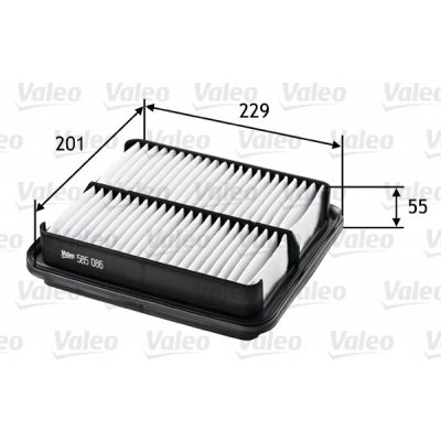 Vzduchový filtr VALEO 585086 – Hledejceny.cz