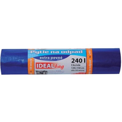 Maják Pytel modrý 240l 50µm 5ks – Sleviste.cz