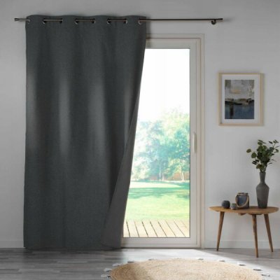 Douceur d`Interieur Závěs do obývacího pokoje OBSCURE, mikrovlákno, BLACKOUT, 140 x 260 cm – Hledejceny.cz