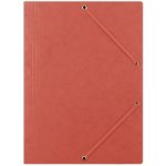 Donau A4 Prešpánové desky s chlopněmi a gumičkou červené 1 ks – Sleviste.cz