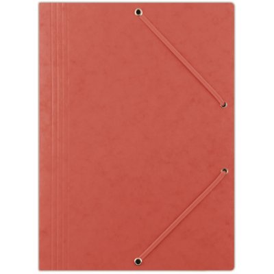 Donau A4 Prešpánové desky s chlopněmi a gumičkou červené 1 ks – Sleviste.cz