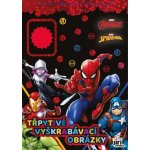 Jiri Models Třpytivé vyškrabávací obrázky Marvel – Zboží Mobilmania