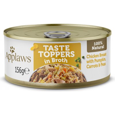 Applaws Taste Toppers Broth Kuře se zeleninou 12 x 156 g – Zboží Mobilmania