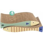 Trixie Škrabací karton ryba 2 ks 40 x 30 x 11 cm – Zboží Dáma