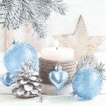 Alvarak Vánoční ubrousky V038 20ks 3V 33x33cm – Zboží Dáma