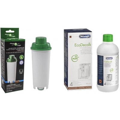 Filter Logic CFL-950B DeLonghi DLS C002 + DeLonghi EcoDecalk 500 ml