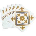 d-c-fix 270-3104 Samolepicí kachličky na stěnu Nadia zlatá (6 kusů 15,25 cm x 15,25 cm – Hledejceny.cz