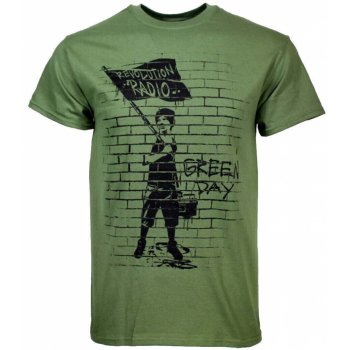 Green Day tričko Flag Boy zelená