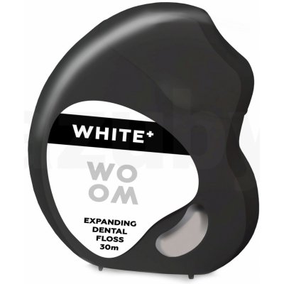 Woom White+ expandující zubní nit 30 m – Zboží Dáma