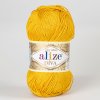 Příze Pletací / háčkovací příze Alize DIVA 488 hořčicová, jednobarevná, 100g/350m