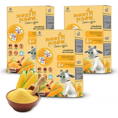 Goldim Kozí kukuřičná multipack 3 x 200 g – Zboží Dáma