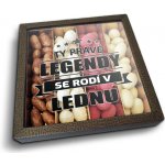 Sablo Mandle v čokoládě Ty pravé legendy se rodí v lednu 4x 80 g – Zboží Mobilmania