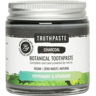 Truthpaste Charcoal přírodní minerální s aktivním uhlím máta 100 ml – Hledejceny.cz