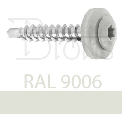 KLIMAS Klempířský šroub 4,8 x 35 stříbrný RAL 9006 – Hledejceny.cz