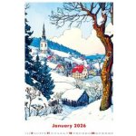 Art Naive nástěnný 2026 – Hledejceny.cz