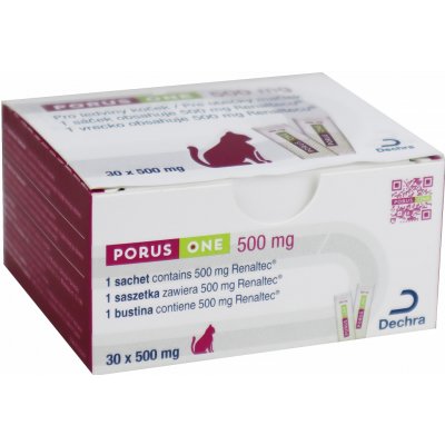 Dechra Veterinary Products A/S Porus One 30 x 500 mg – Zboží Mobilmania