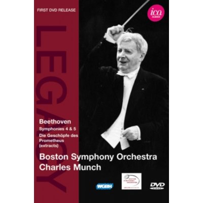 Charles Munch: Beethoven Symphonies 4 and 5 DVD – Zboží Mobilmania