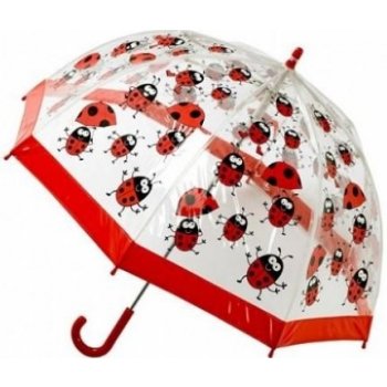 Blooming Brollies dětský průhledný deštník Bugzz Kids Stuff Ladybugs BERUŠKA