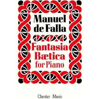 Manuel De Falla Fantasia Baetica for Piano noty na sólo klavír