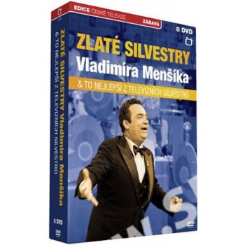 Zlaté silvestry vladimíra menšíka & to nejlepší z televizních silvestrů, 8 DVD