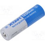 XTAR 14500-120PCM Akum: Li-Ion; 14500; 3,6V; 1200mAh; Ø14,3x50,5mm; 2,8A; 1ks. – Zboží Živě