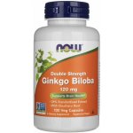 Now Ginkgo Biloba Double Strenght 120 mg 100 rostlinných kapslí – Hledejceny.cz